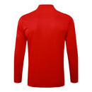 Conjunto Zíper Curto Flamengo Vermelho e Preto