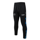 Conjunto Napoli Zíper Curto Treino Preto 2024/25