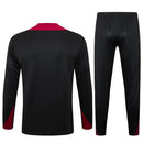 Conjunto Paris Saint Germain Zíper Curto Treino Preto 2024/25