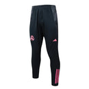 Conjunto Real Madrid Zíper Curto Treino Rosa e Preto