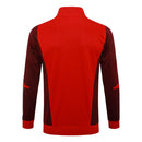 Conjunto Zíper Longo Internacional 2024/25 - Vermelho